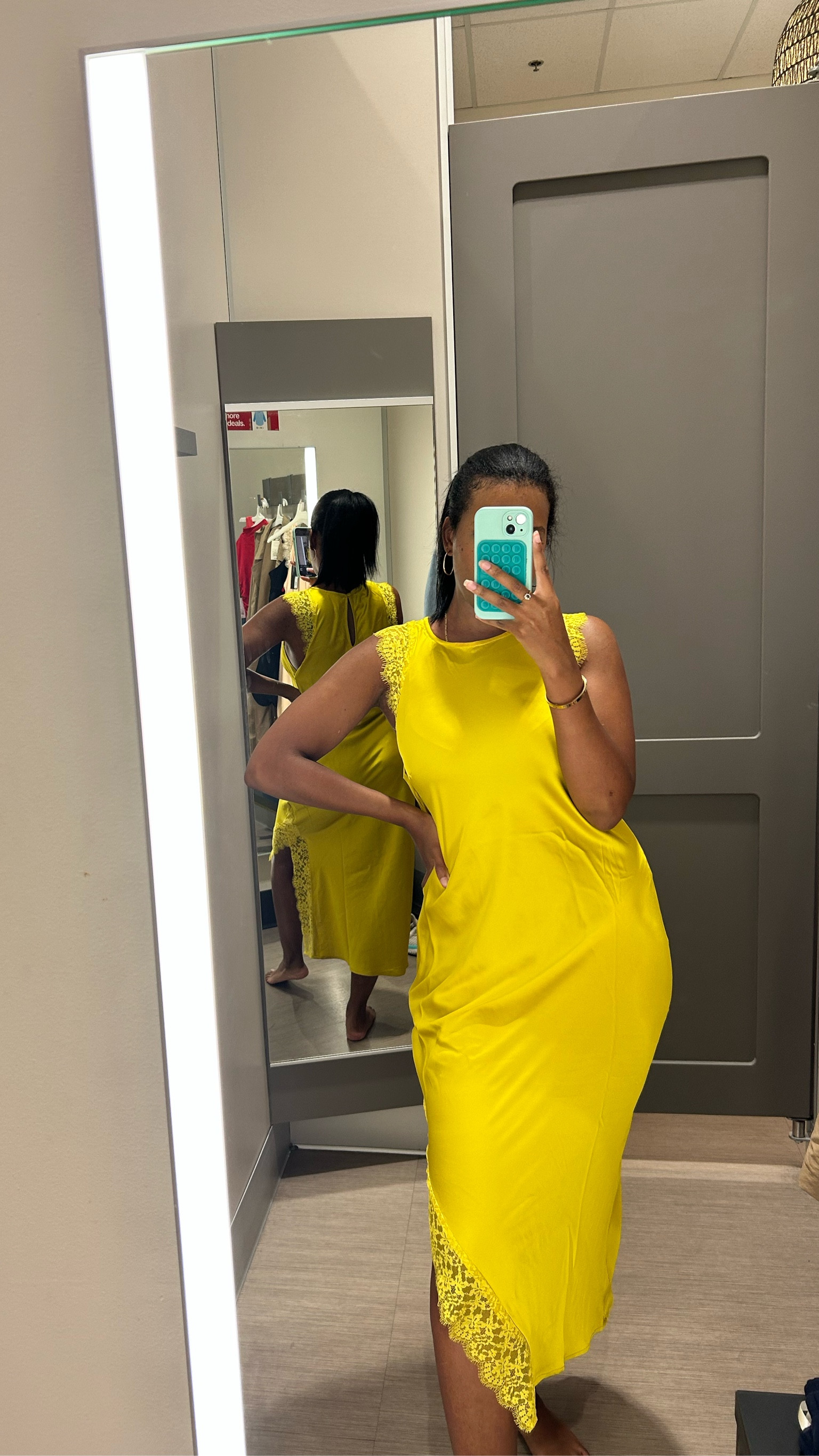 Yellow wedding guest dress with lace details 😍

#LTKStyleTip #LTKFindsUnder50 #LTKWedding