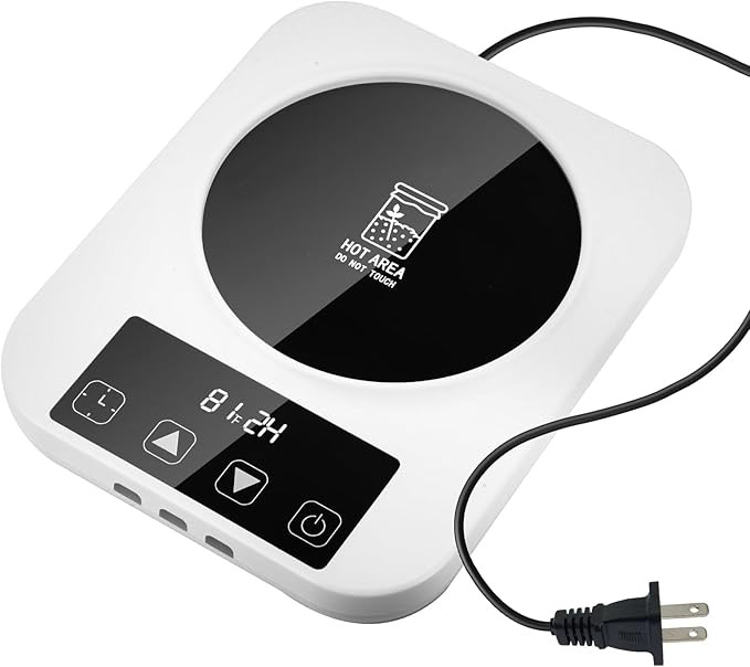 Sourdough Starter Warmer, Precise 1°F By Adjust (70-100°F), 12-Hour Timer, Auto On/Off Perfect ... | Amazon (US)