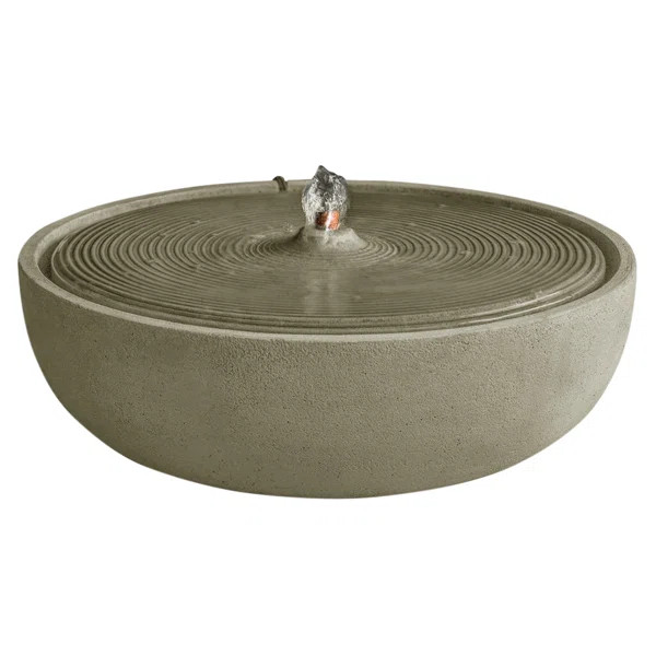 Concrete Ripple Fountain | Wayfair North America