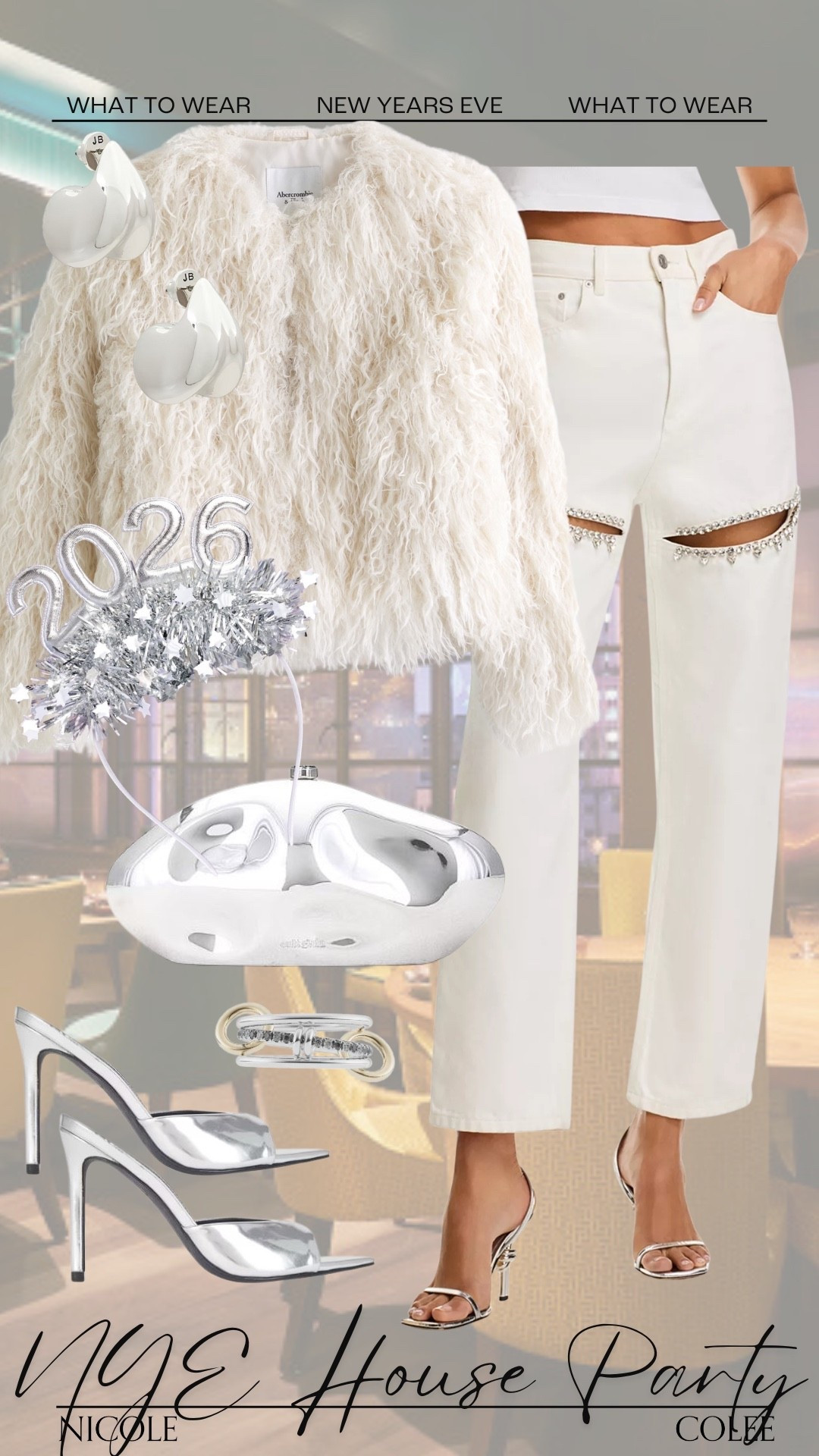 What to Wear:  NYE Edit

Fun festive fashion ideas for all of your new years eve parties!  

Holiday party outfit, nye dress, new years eve outfits, cozy loungewear, nicole colee, cozy set, nye outfit,   new years eve outfit europe, new years eve outfits, cozy travel outfit

 


#LTKootd #LTKSeasonal #LTKHoliday