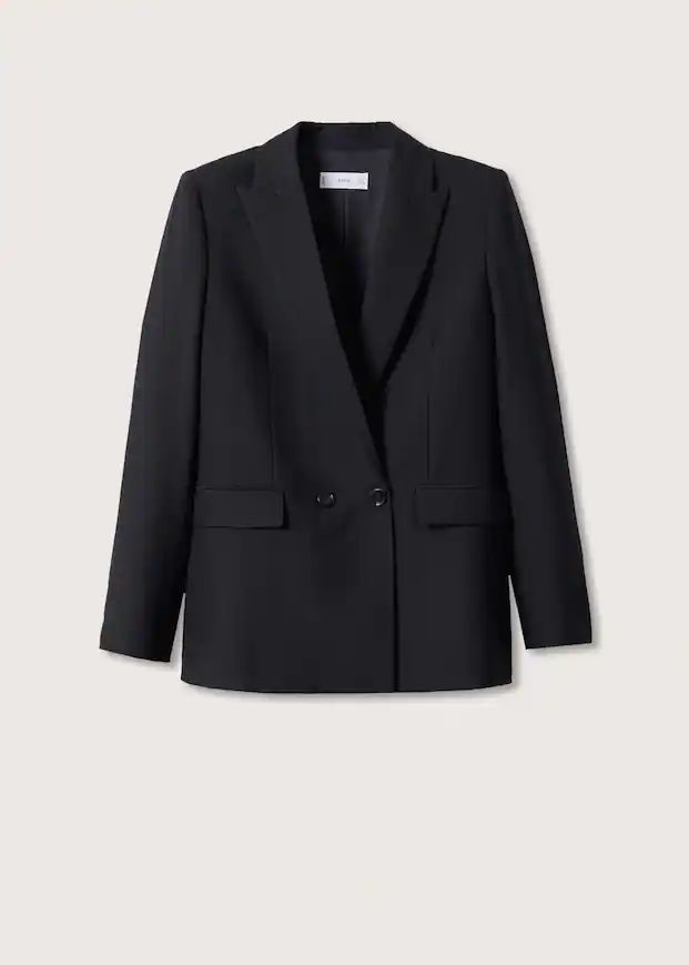 Wool suit blazer | MANGO (US)