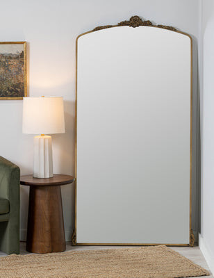 Casserly Full Length Mirror, Gold | Lulu and Georgia 