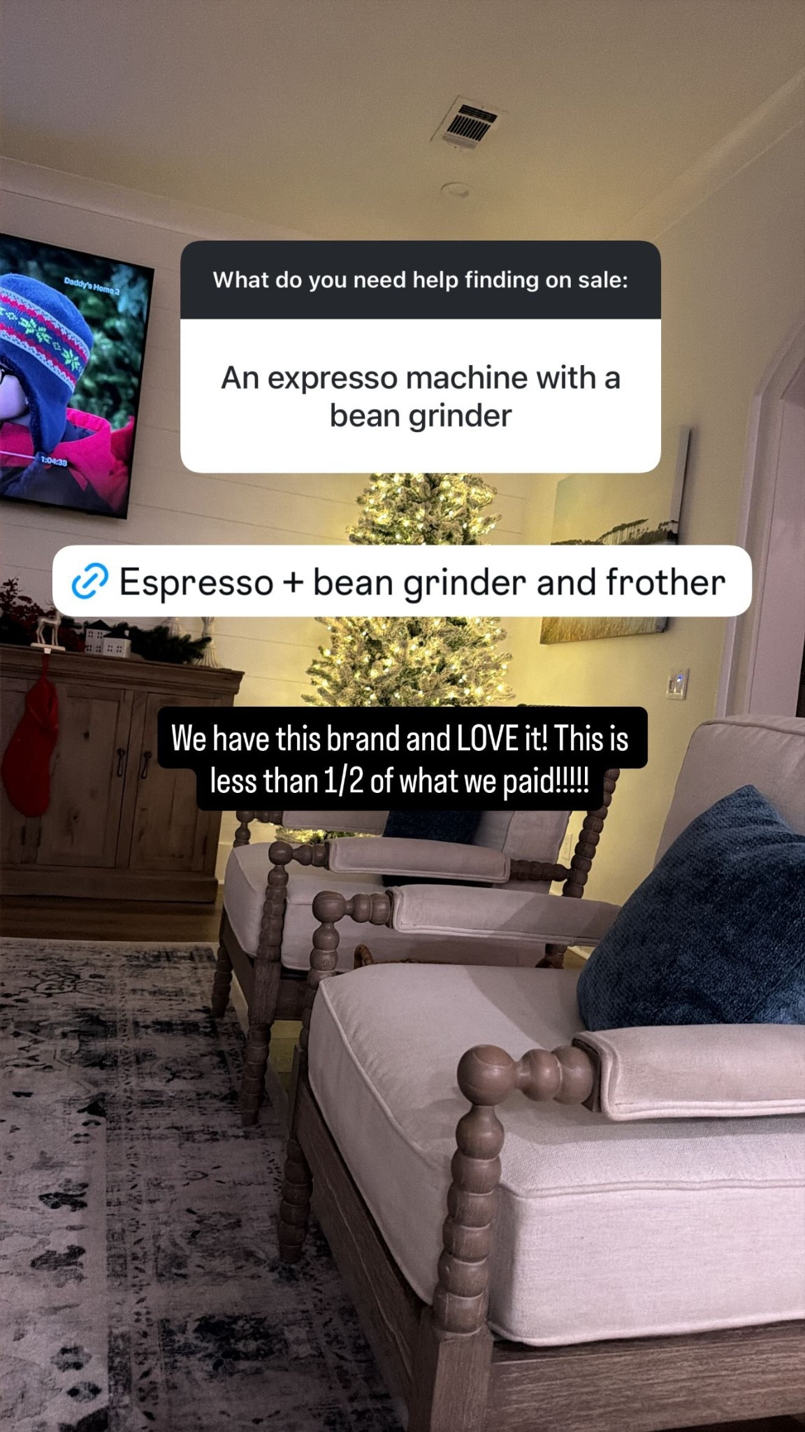 We have this brand and LOVE it! This is less than 1/2 of what we paid!!!!!