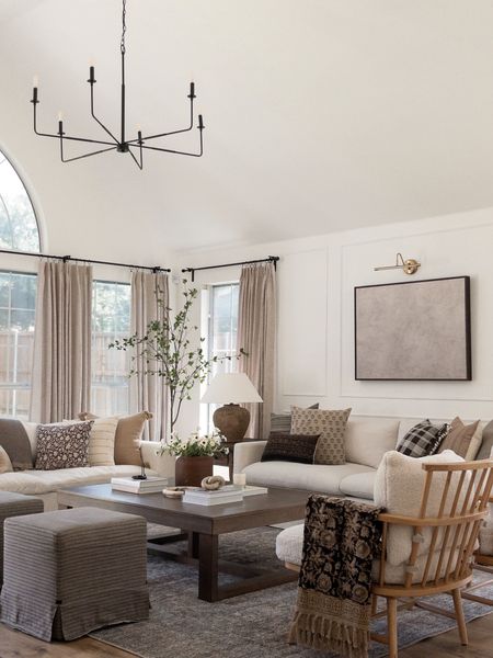 Living room inspo 

Neutral home decor, organic modern, transitional, traditional, amber interiors, McGee and co, rug, accent chairs, sofa, ottomans, coffee table, faux tree, table lamp 

#LTKhome #LTKunder50 #LTKFind