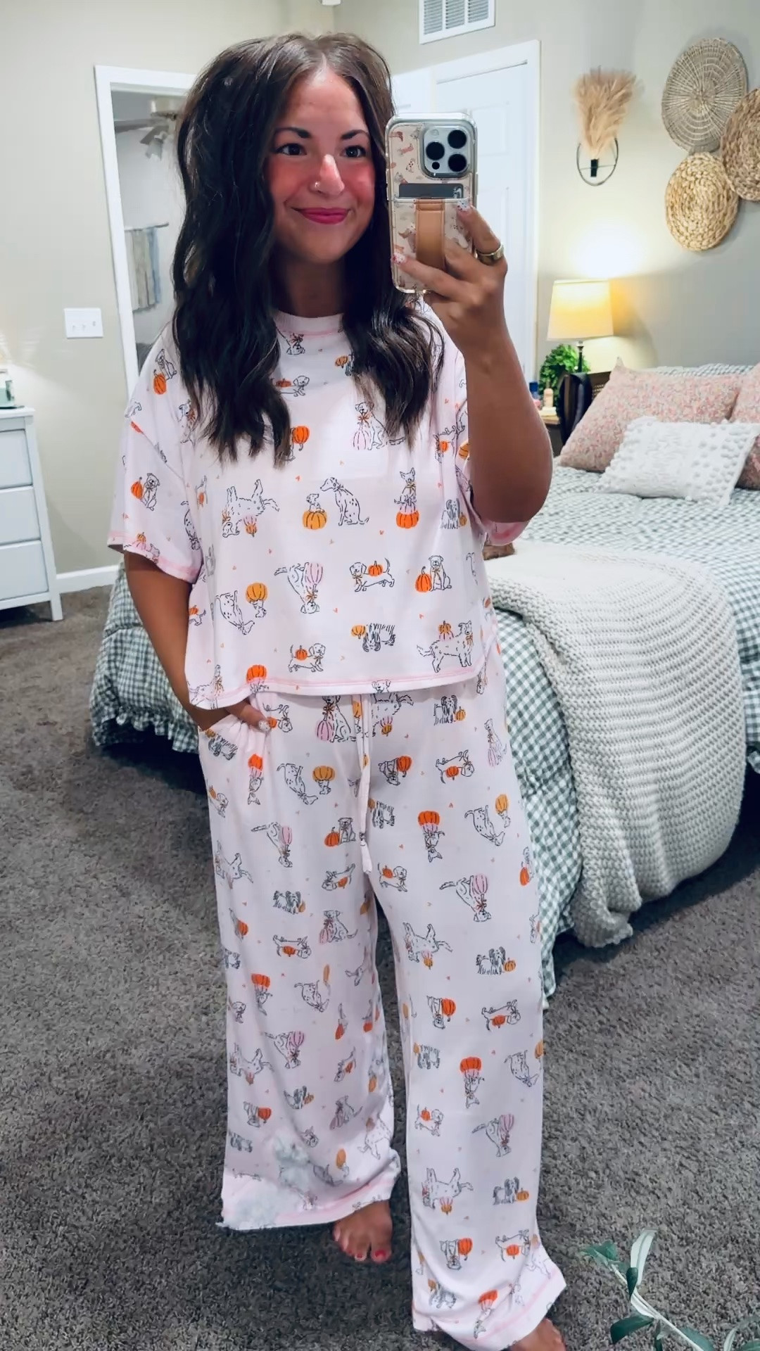 Walmart pajamas are always my fav!! They will go fast!

pajama set: both pieces fit true to size // wearing a large in both 

 #LTKSeasonal #LTKMidsize