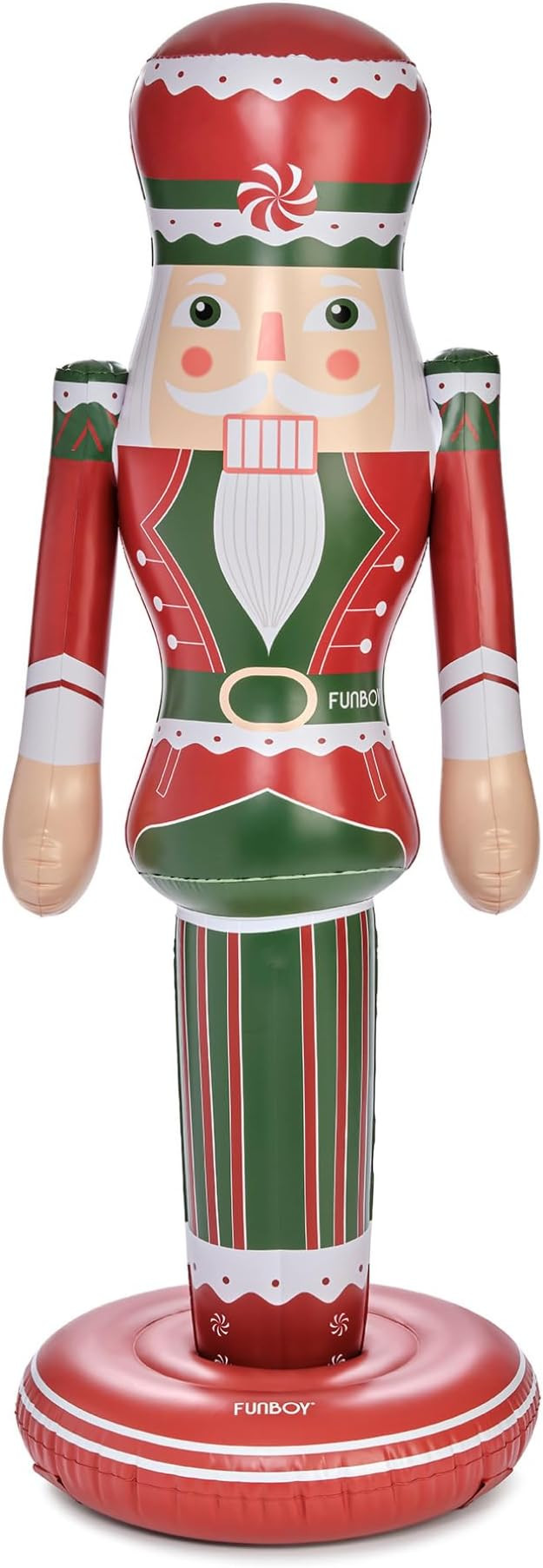 FUNBOY Peppermint Inflatable Nutcracker – 5ft Tall Indoor/Outdoor Holiday Decoration – Oversi... | Amazon (US)