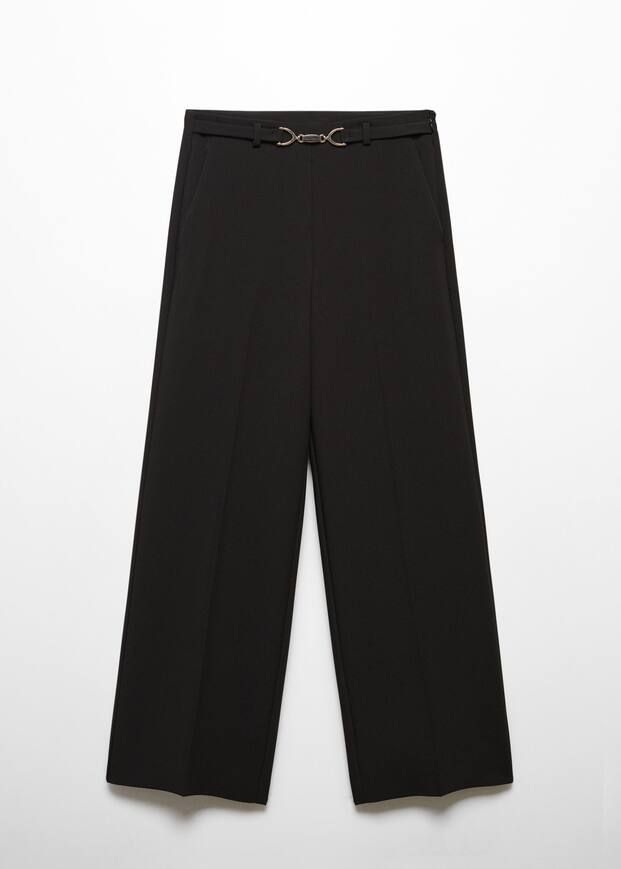 Belt culottes trousers | MANGO (US)