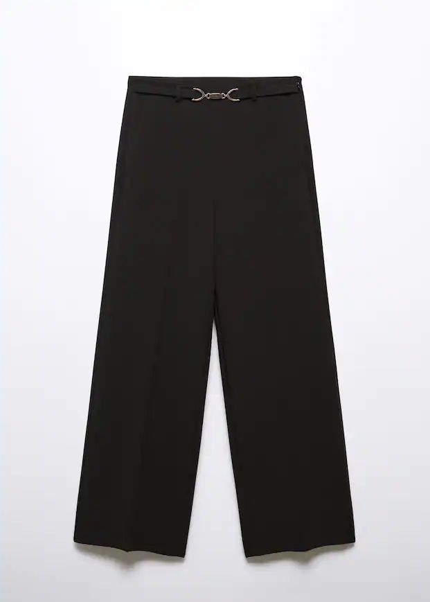 Belt culottes trousers | MANGO (US)