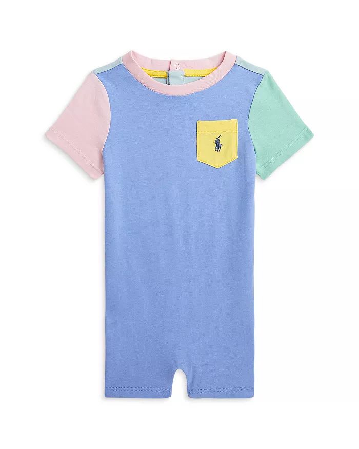 Ralph Lauren Boys' Color Blocked Cotton Jersey Shortalls - Baby Back to results -  Kids - Bloomin... | Bloomingdale's (US)