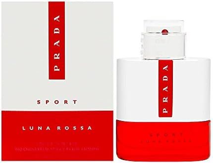 Prada Prada Luna Rossa Sport Eau De Toilette Spray, 1.7 Ounce, 10003136 | Amazon (US)