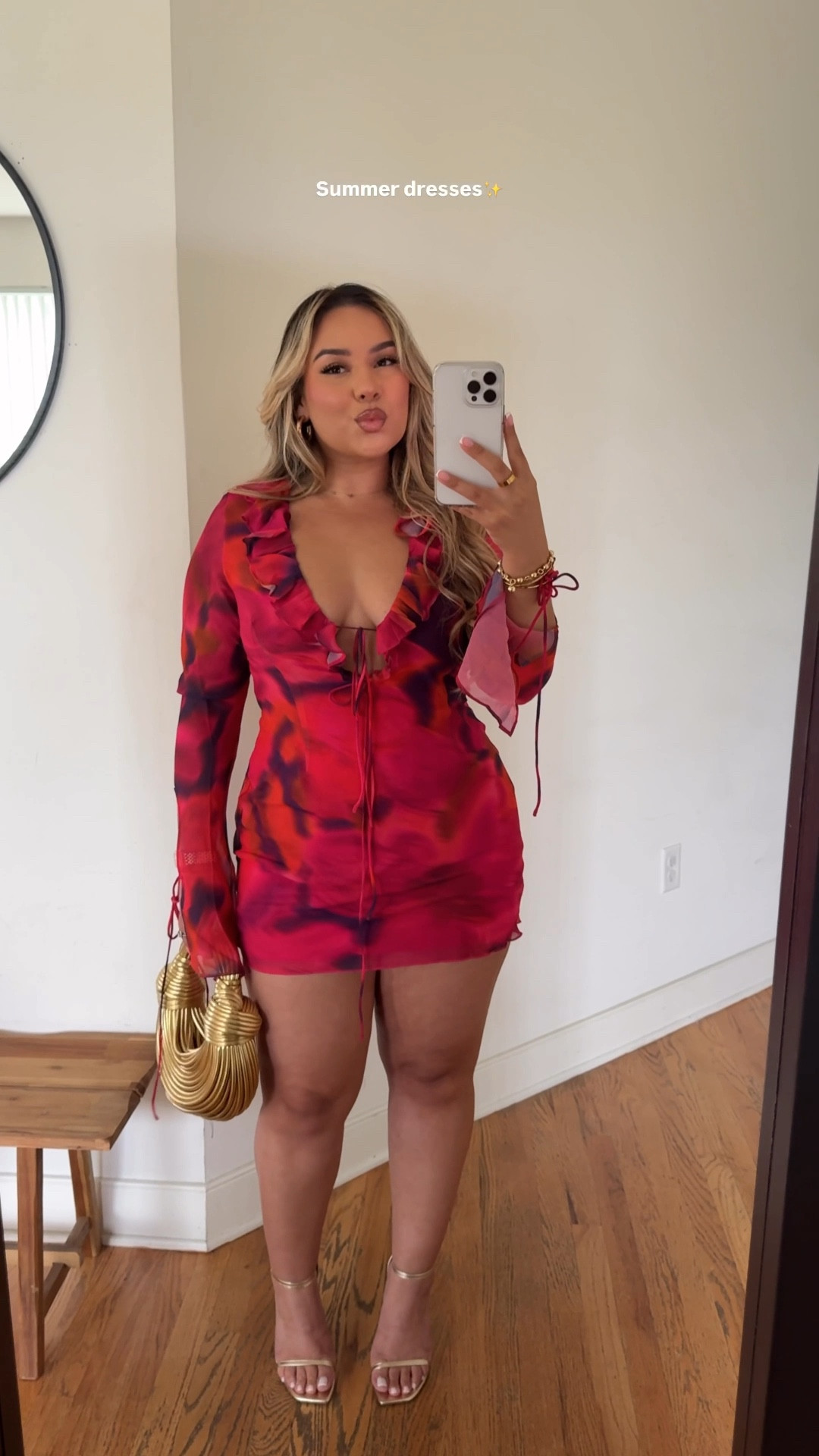 Summer Dress 👗🌺💛✨

Pink Mesh Ruffle Dress: size 8 
Blue and Pink Halter Top: L 
Orange/Pink Tube Top Midi: L 
Baby Pink Mini: size 10 (no stretch) 
Hot Pink Midi w/Slit: L (has stretch, could’ve got a M for chest) 
Purple/Orange Midi: M 
Sage/Pink: size M(Has stretch) 
Yellow: size US10


#LTKStyleTip #LTKSummerEdit #LTKSeasonal