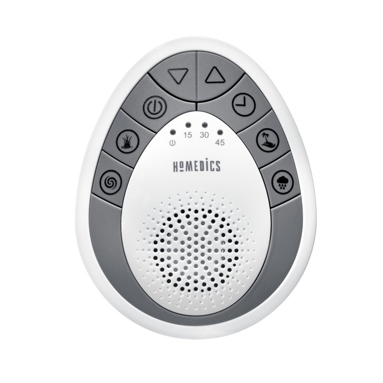 HoMedics Sleep Solutions Mini SoundSpa Sound Machine, White color, Perfect for Nursery or Travel,... | Walmart (US)