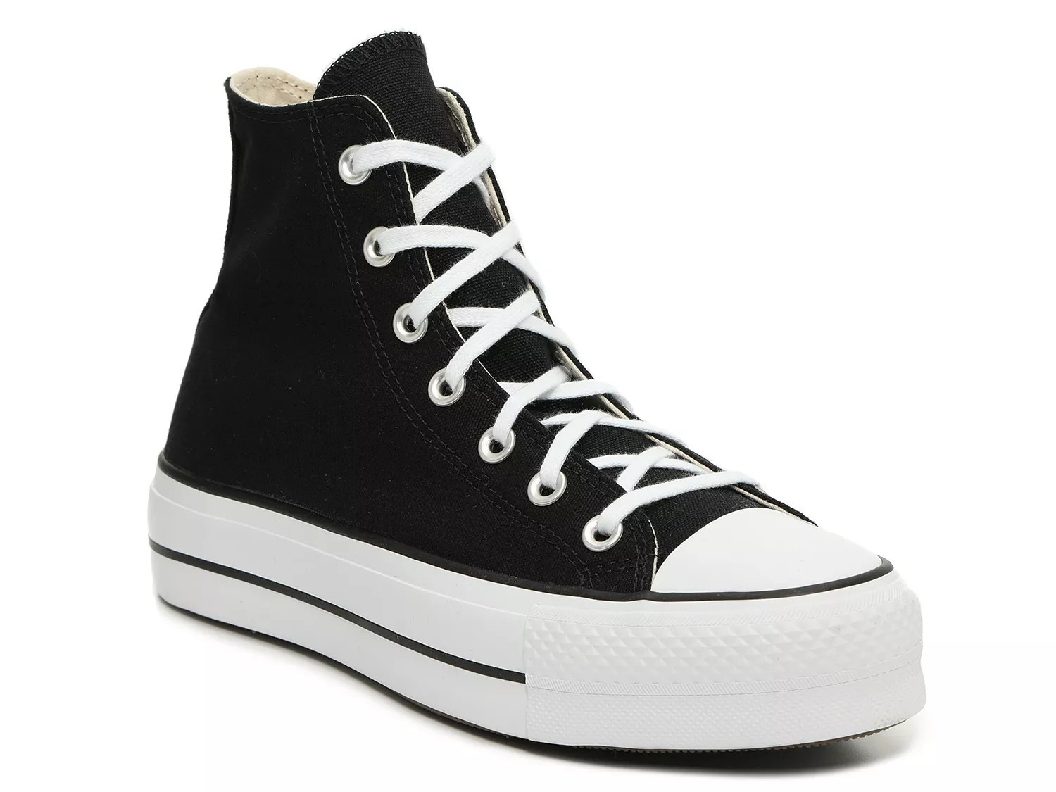 Converse Chuck Taylor HighTop Platform Sneaker | Women's | Black | Size 10 | Sneakers | High Top | P | DSW