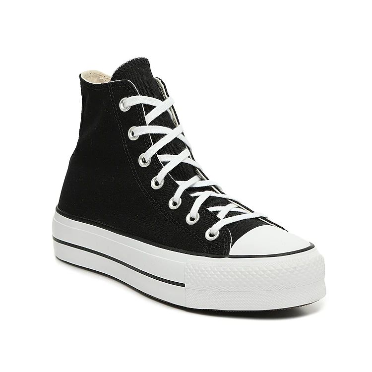 Converse Chuck Taylor HighTop Platform Sneaker | Women's | Black | Size 10 | Sneakers | High Top | P | DSW
