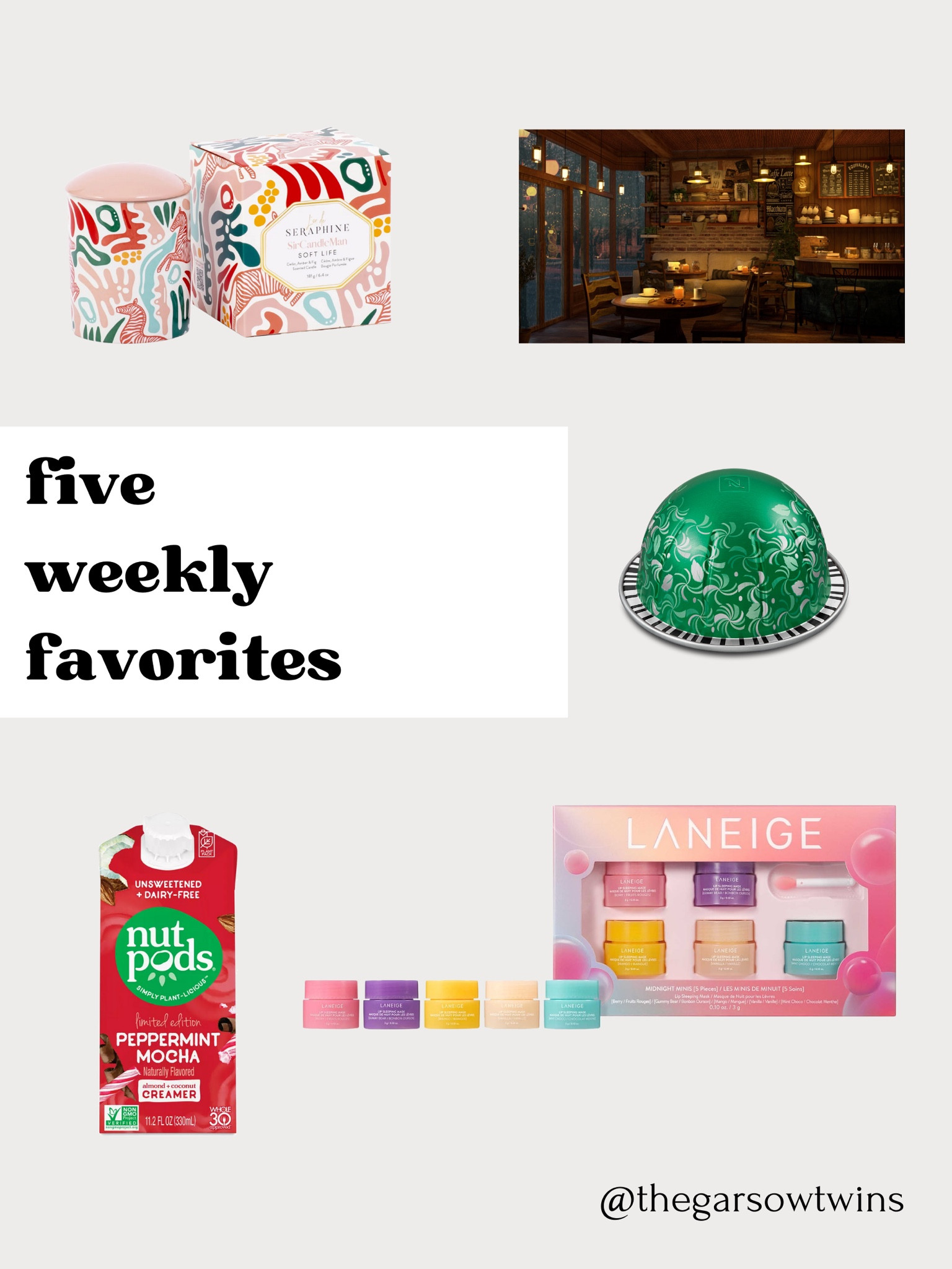 Five weekly favorites 

#LTKSeasonal #LTKunder100 #LTKbeauty