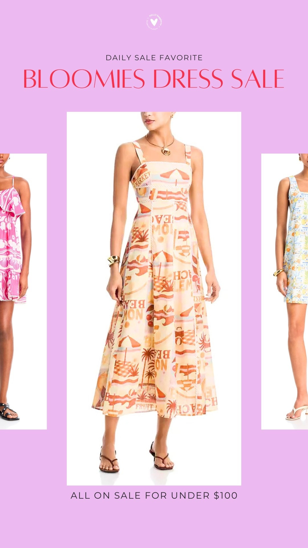 Bloomies dress sale has me ready for vacation 🌺☀️

#LTKSaleAlert #LTKootd #LTKTravel