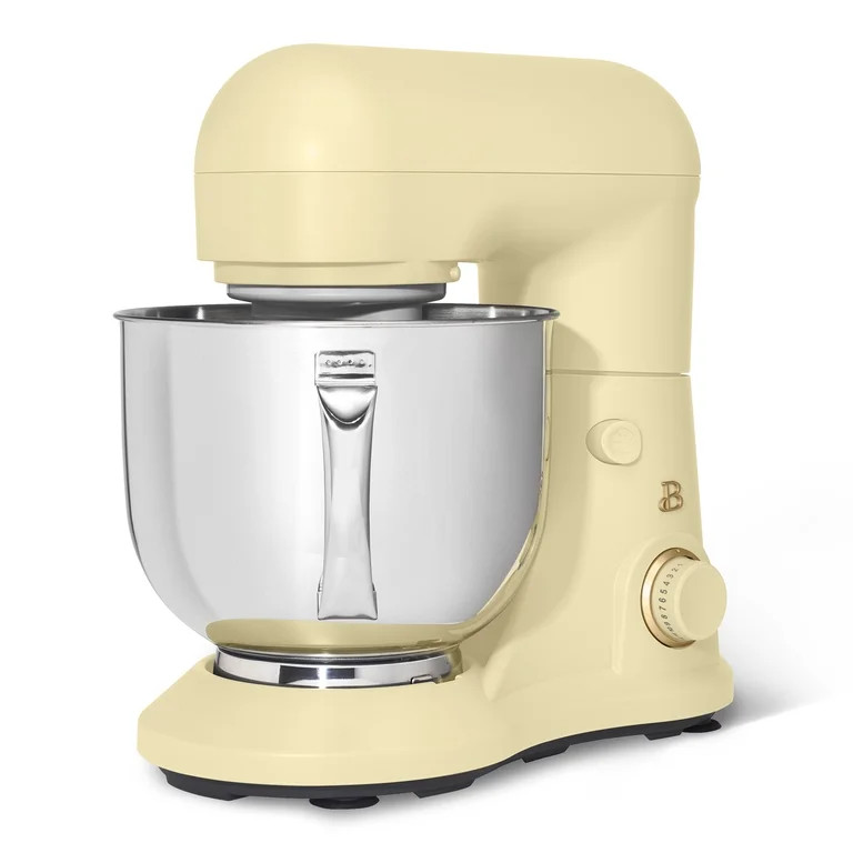 Beautiful 5.3 Qt Stand Mixer, Lightweight & Powerful with Tilt-Head, Buttercream by Drew Barrymor... | Walmart (US)