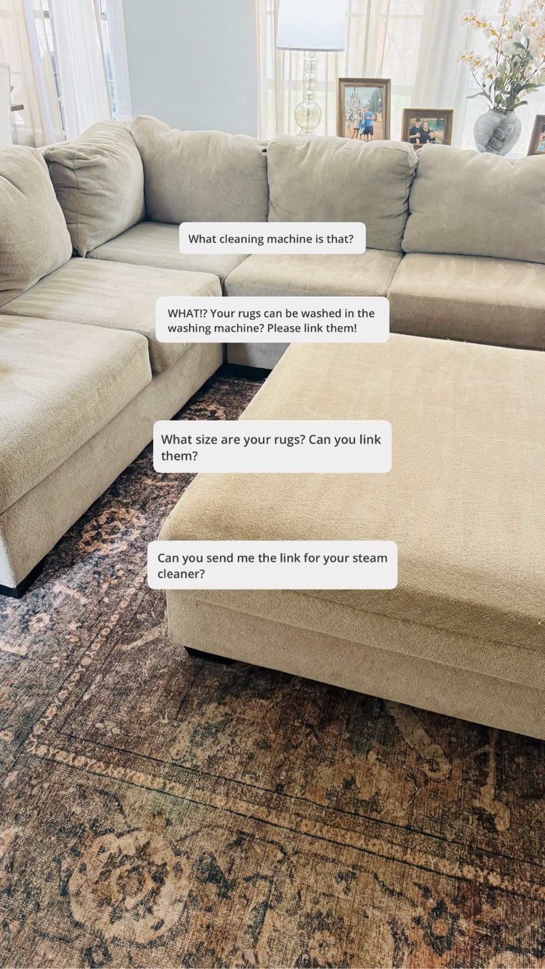 Had some questions on instagram about my steam cleaner and machine washable floor rugs. Linking everything! 

#LTKdayinmylife #LTKHome #LTKvlog