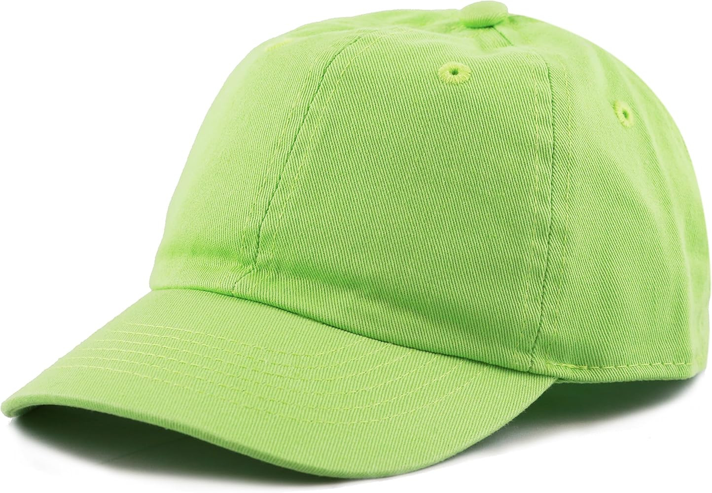Kids Washed Low Profile Cotton and Denim UPF 50+ Plain Baseball Cap Hat | Amazon (US)
