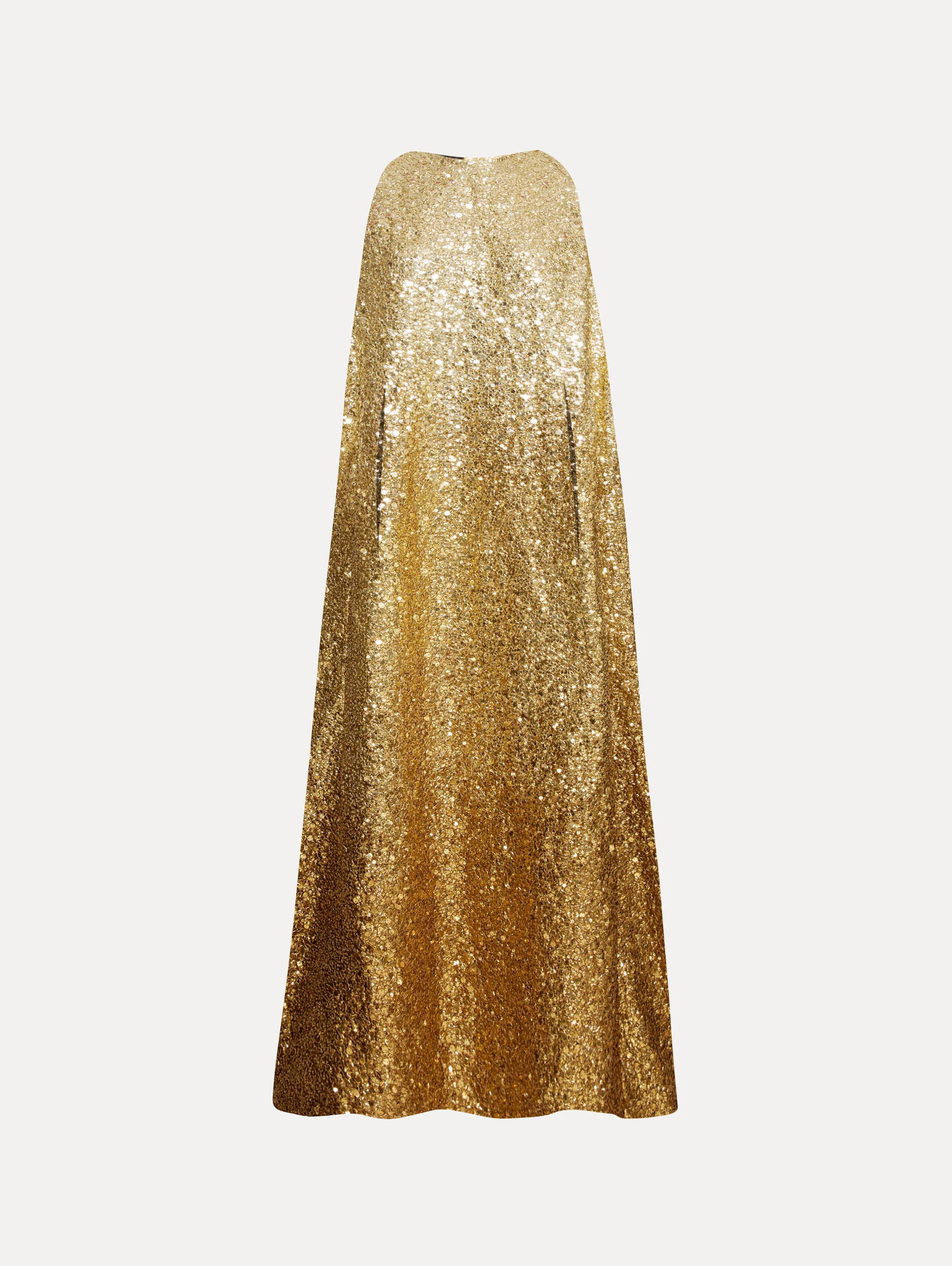Metallic Ombré Sequin Embroidered Caftan | Oscar de la Renta