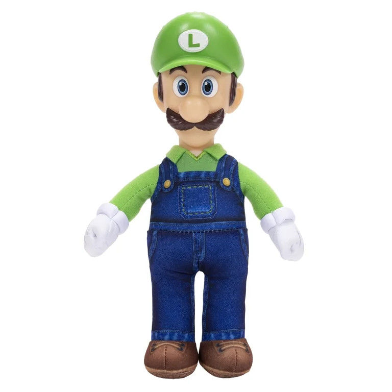 The Super Mario Galaxy Movie – 9 inch Plush Figure – Luigi | Walmart (US)
