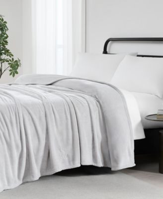 Micromink Plush Blanket, Twin | Macy's