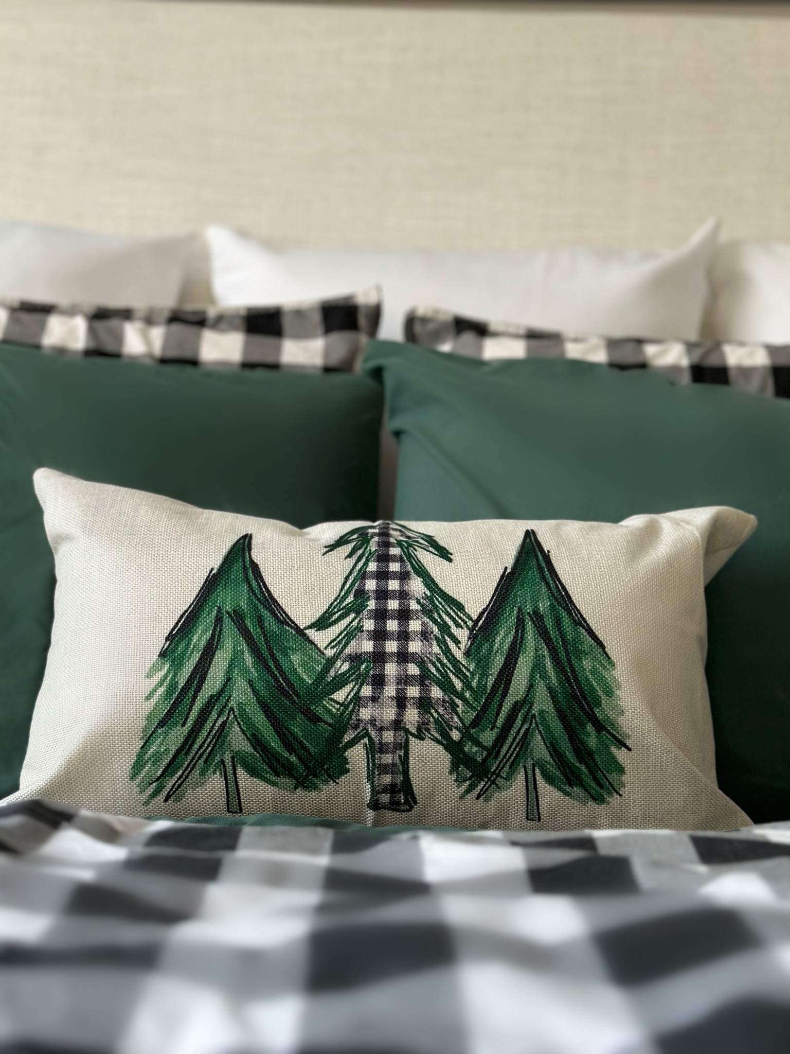 Christmas bedding, black and white Buffalo plaid bedding, modern farmhouse, christmas decor, holiday decor, holiday bedding, black and white, minimalist

#LTKHoliday #LTKSeasonal #LTKhome