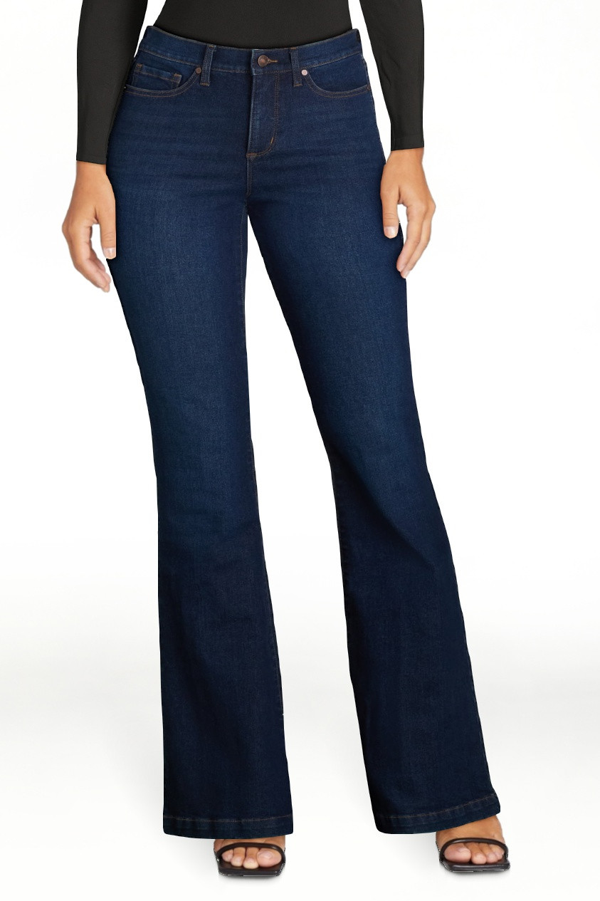 Sofia by Sofia Vergara Women's and Women's Plus Melisa Flare High Rise Jeans, 30.5", 32.5" and 34... | Walmart (US)
