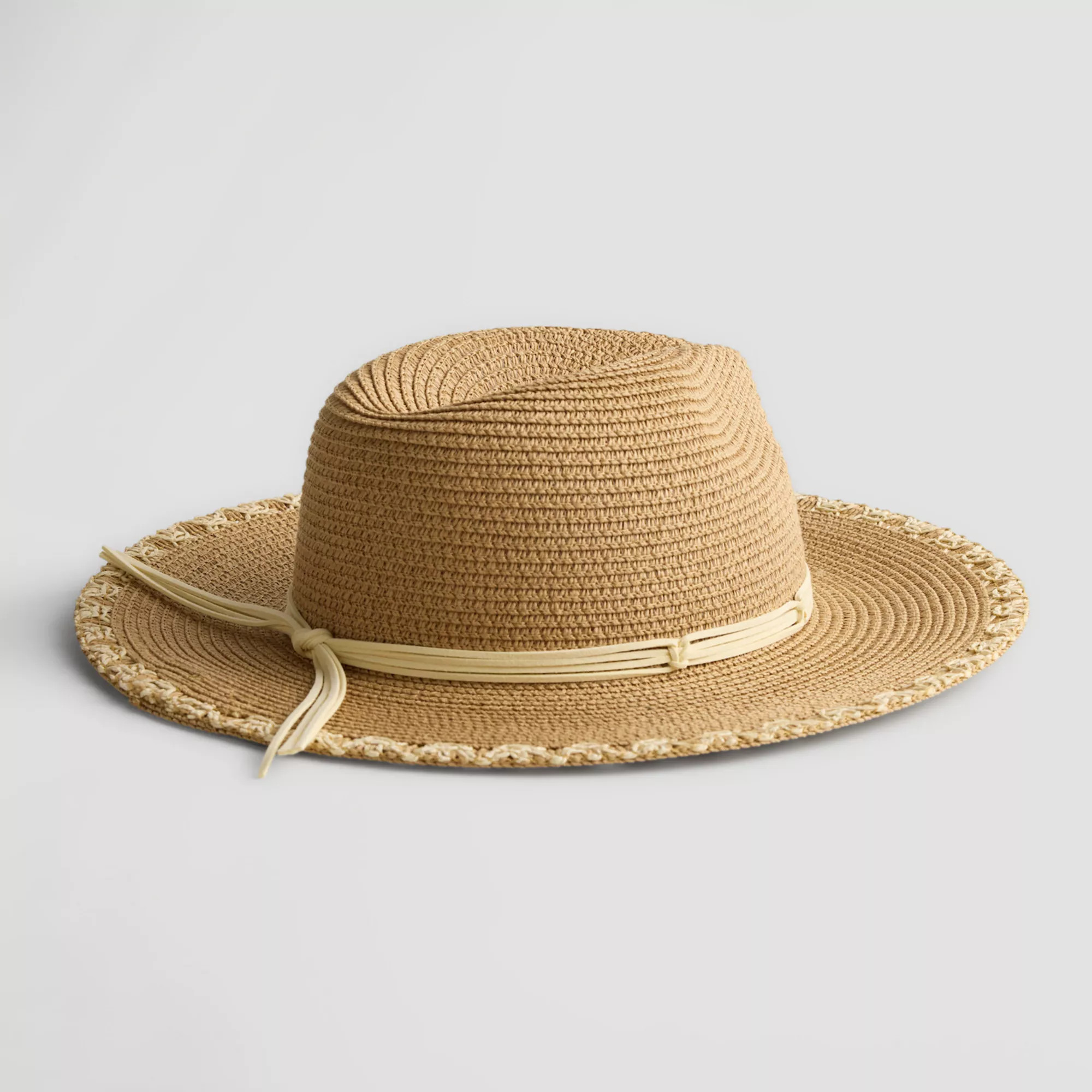 Women's Sonoma Goods For Life® Textured Trim Western Panama Hat | Kohl's