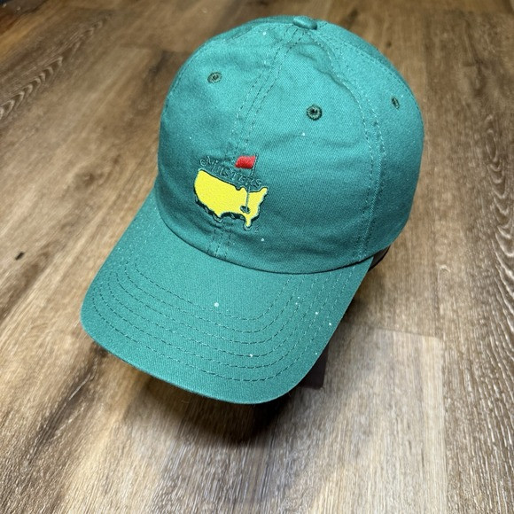 Master Hat Green Augusta National Golf Course American Needle Adj Strip Dad Cap | Poshmark