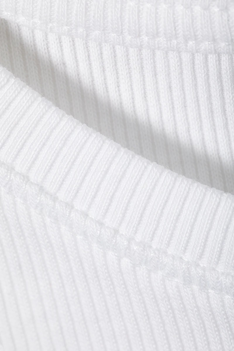 2 x Close Fitted Rib T-shirt | Weekday