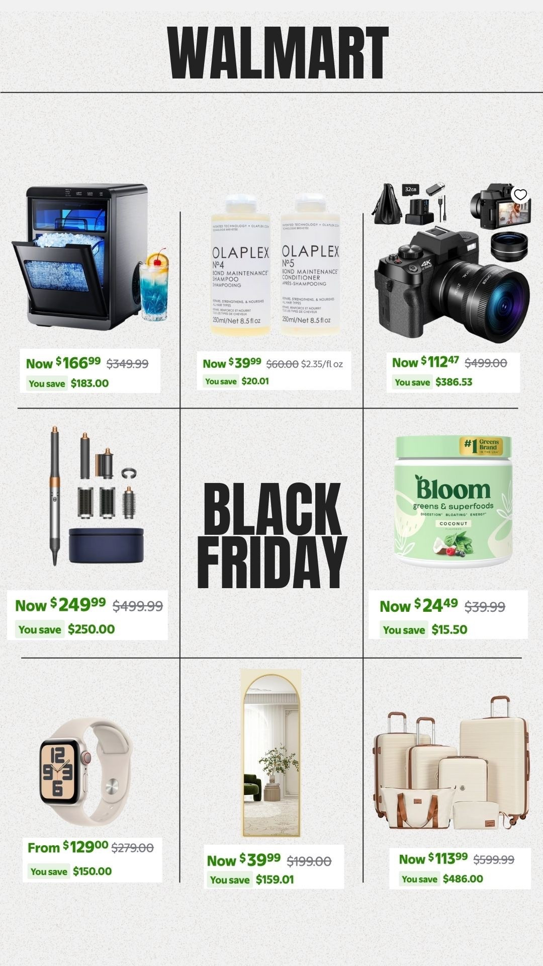 #Blackfriday #walmart edition! Walmart is having an INSANE sale and I searched the entire website so you don’t have to! shop my favorite selects here! 

#LTKGiftGuide #LTKCyberWeek #LTKSaleAlert