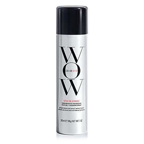 COLOR WOW Style on Steroids Texturizing Spray, Non-Sticky Hair Texturizer for Instant Volume and ... | Amazon (US)