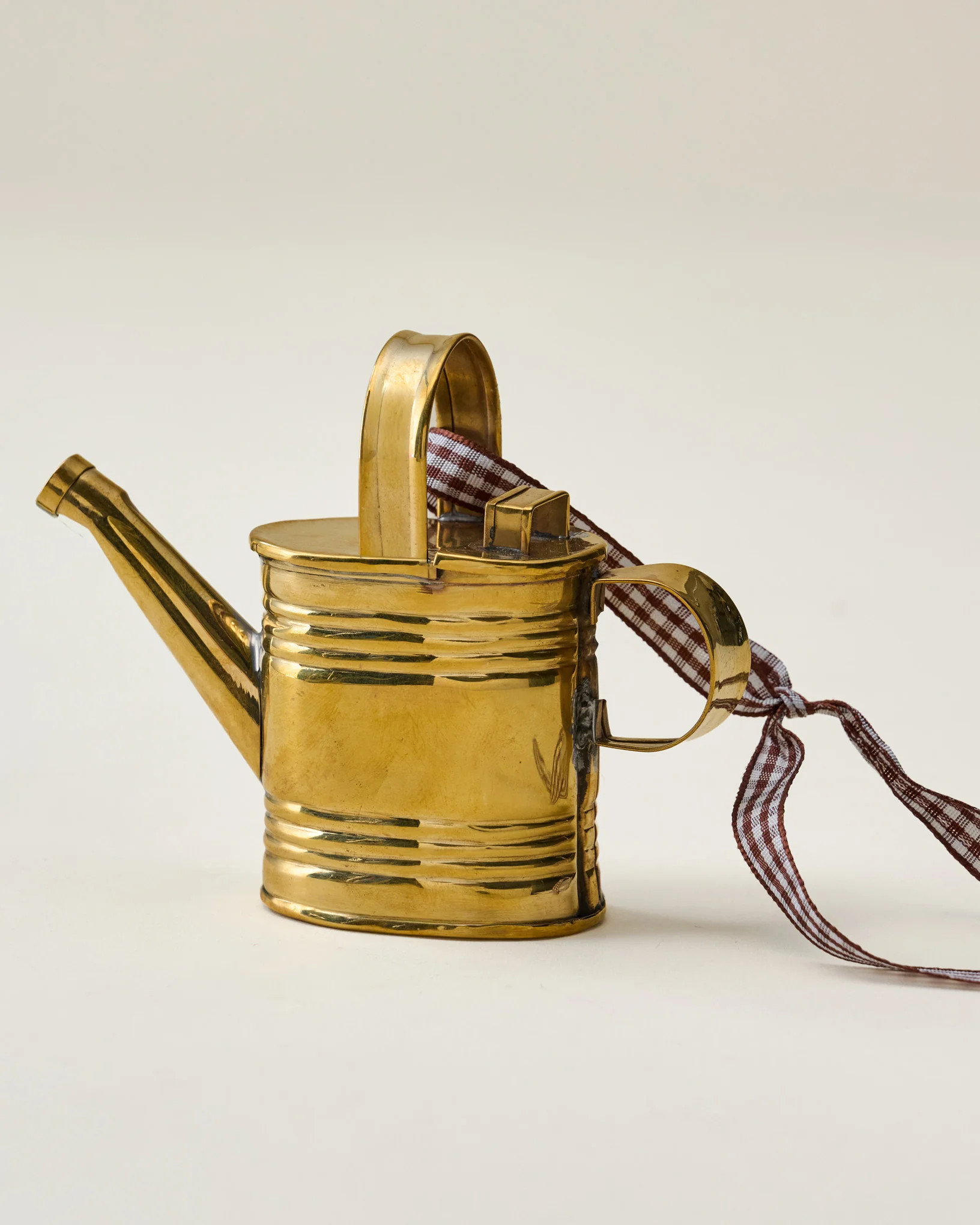 Solid Brass Watering Can Ornament | Magnolia