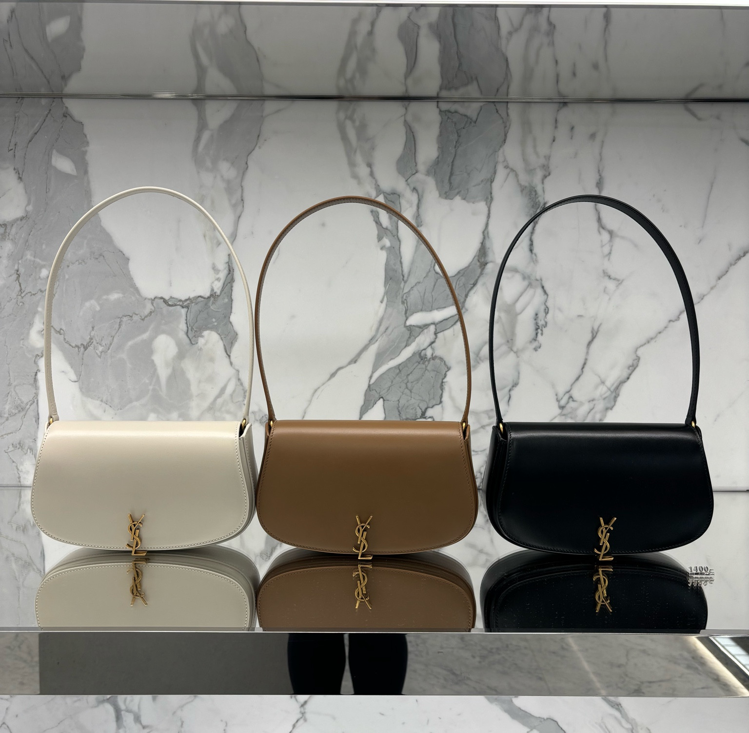 A trio of goodness! Very cute, very sleek, and very classy. The mini Voltaire by Saint Laurent. What a great Christmas present this would be. Especially if you love minimal ❤️ #handbag #minibag #ysl #saintlaurent

#LTKItBag