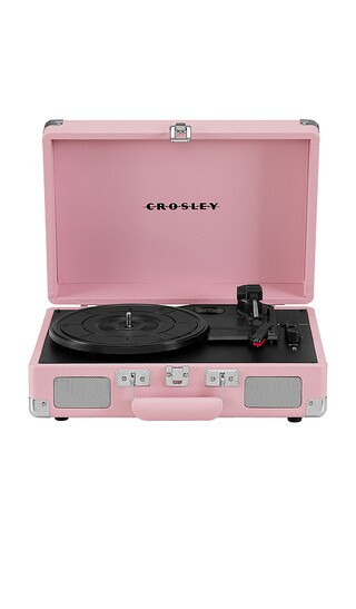 Crosley Radio Cruiser Plus Record Player in Blush. | Revolve Clothing (Global)
