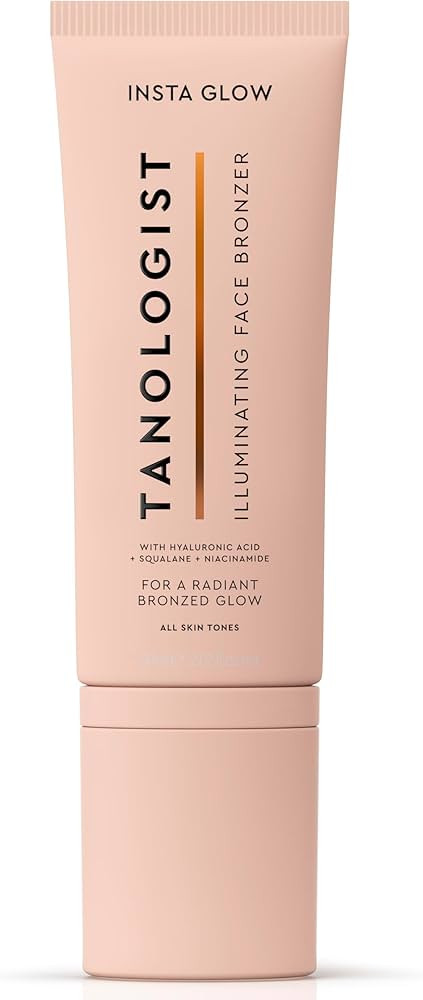 Tanologist Instaglow Illuminating Bronzer for Face - Instant Self Tanner - Last 24 hours - Hyalyr... | Amazon (US)