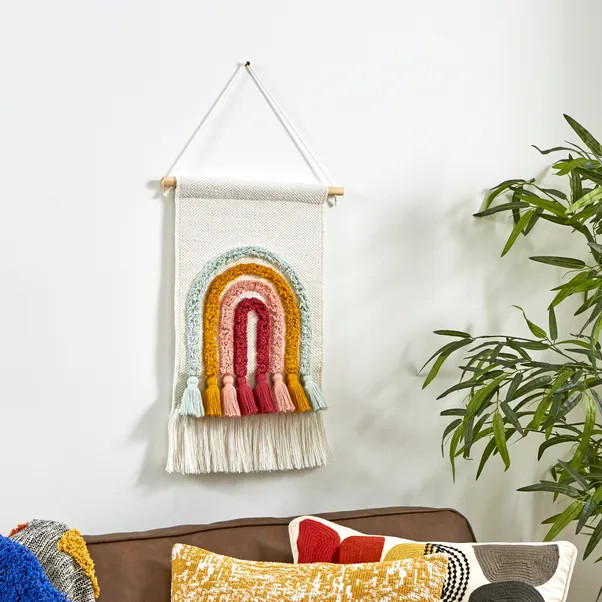 Rainbow Wall Hanging | Dunelm