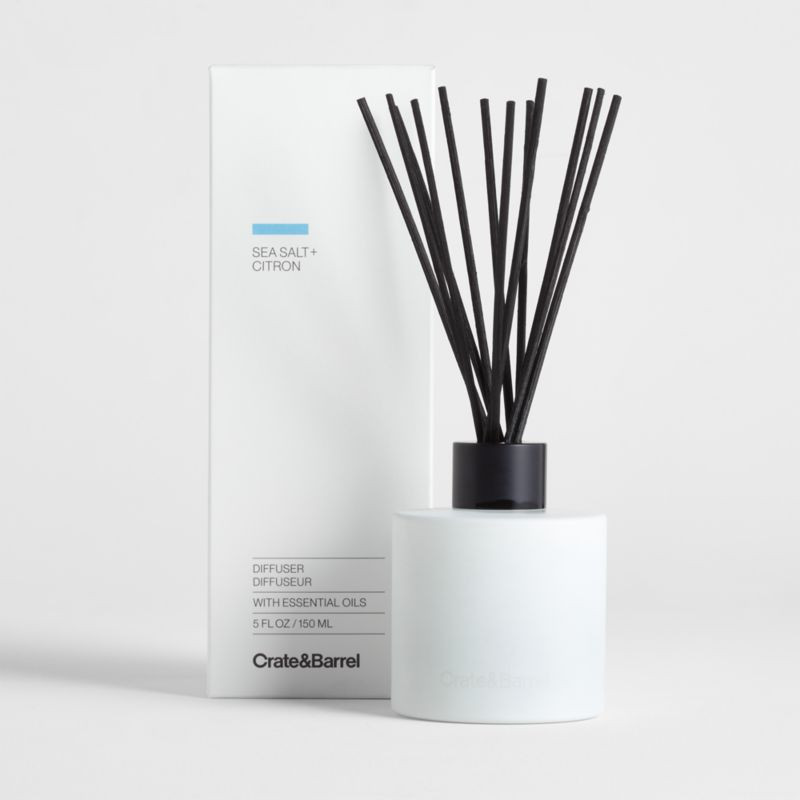 Sea Salt + Citron Diffuser + Reviews | Crate & Barrel | Crate & Barrel