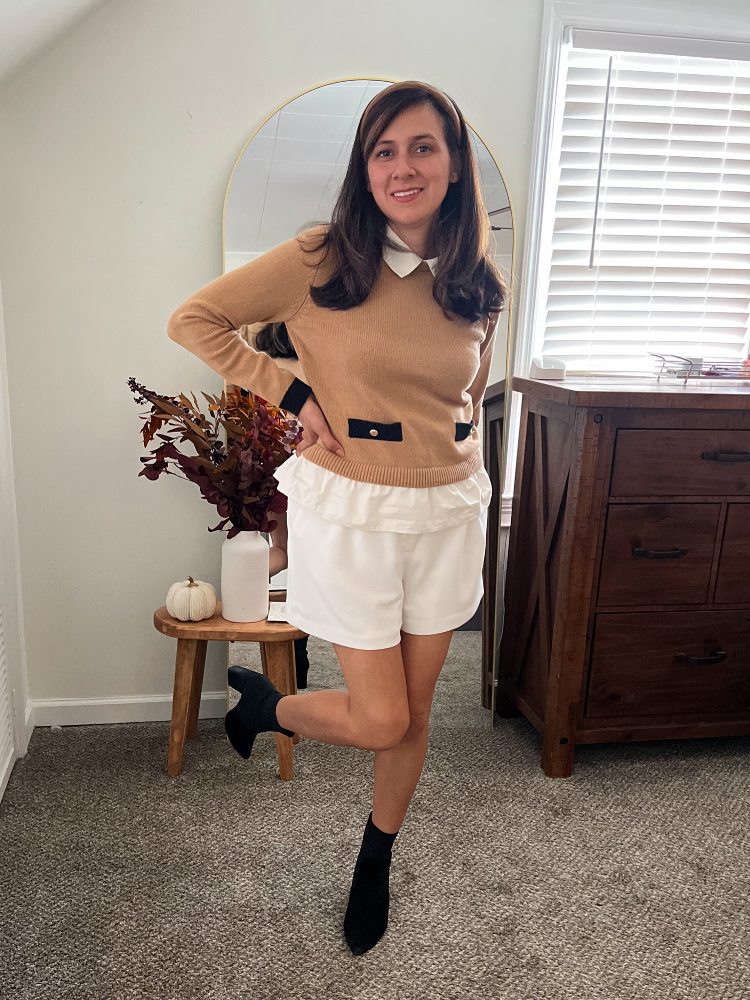 Styling white shorts after Labor Day 🤍

Top size medium tts
Shorts size 10 tts linked similar white shorts 
Boots  81/2 tts *booties are on sale 

Loft , transitional outfit, summer to fall, early fall styles, Nordstrom girlie 
BrandiKimberlyStyle

#LTKSaleAlert #LTKFallSale #LTKSeasonal