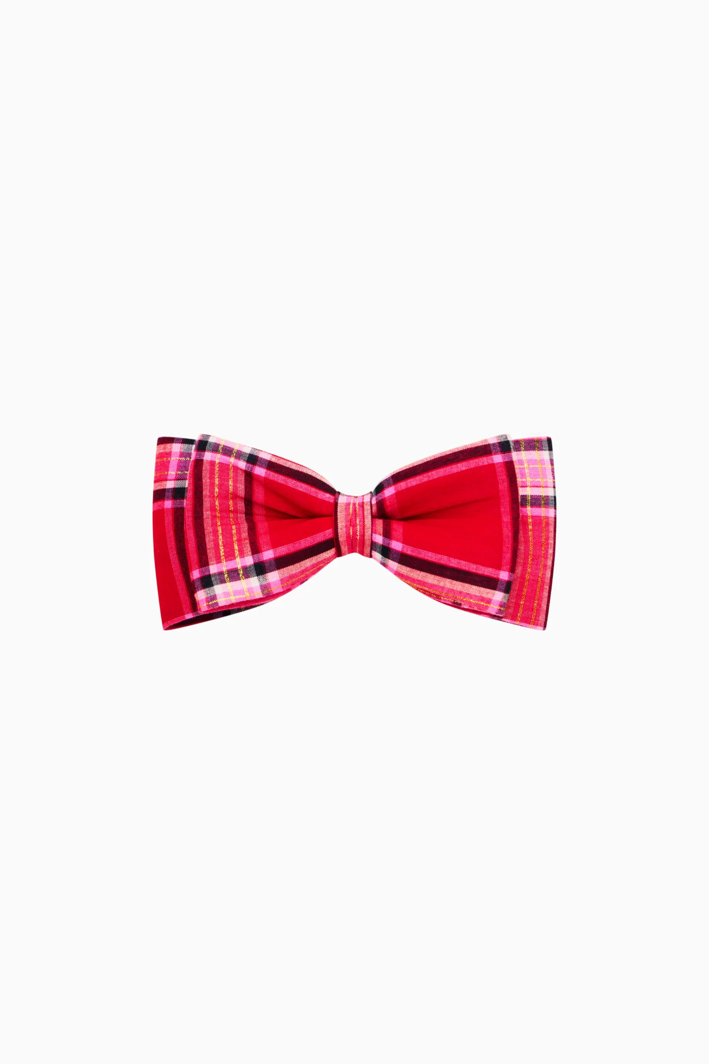 Ayisha Tartan Hair Bow | LoveShackFancy