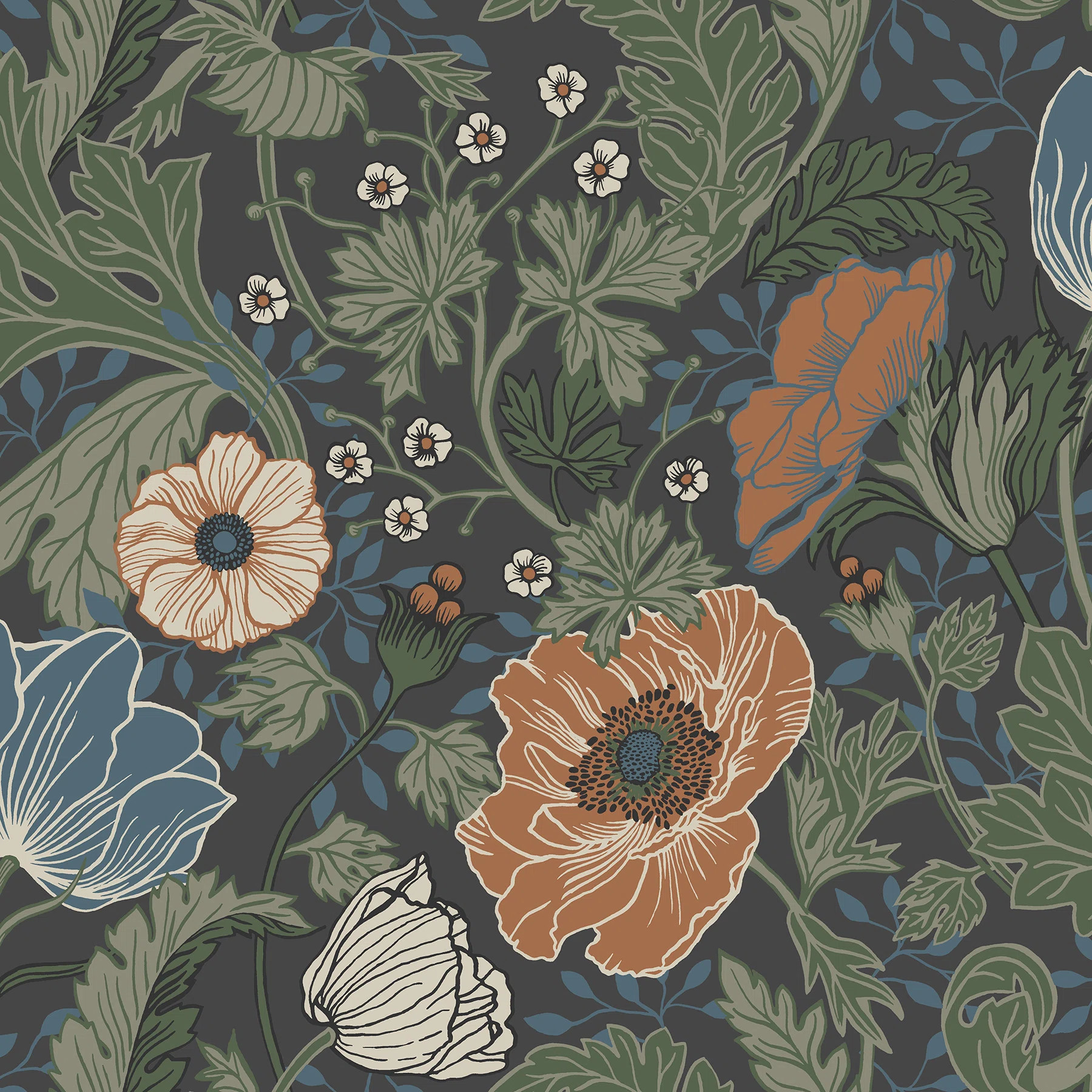 Mackenzie Floral Roll | Wayfair North America
