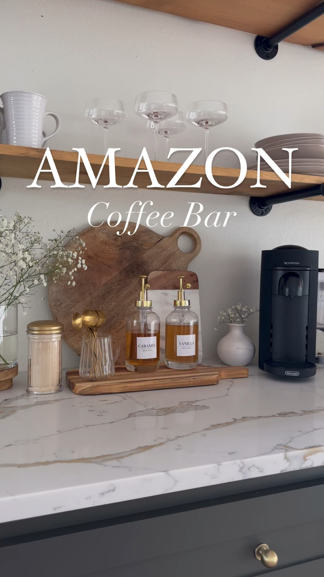 Coffee bar must haves! 

Amazon 
Coffee bar 
Kitchen 
Coffee syrup 
Sugar
Nespresso 
Espresso 
Coffee 
Morning 
Grwm 

#LTKmorningroutine #LTKSaleAlert #LTKHome