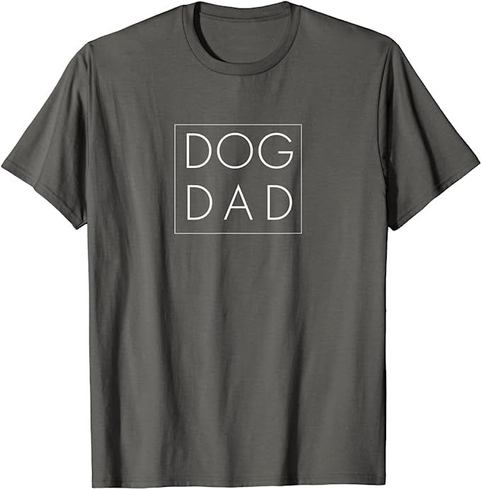 Dad Joke Design Funny Dog Dad Modern Father T-Shirt | Amazon (US)