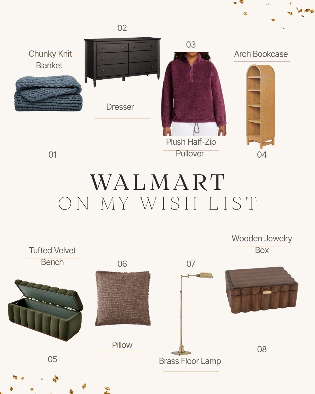 Walmart for the win! 🙌🏼 All item on my wish list. Items for your home and lifestyle. 

#LTKHome