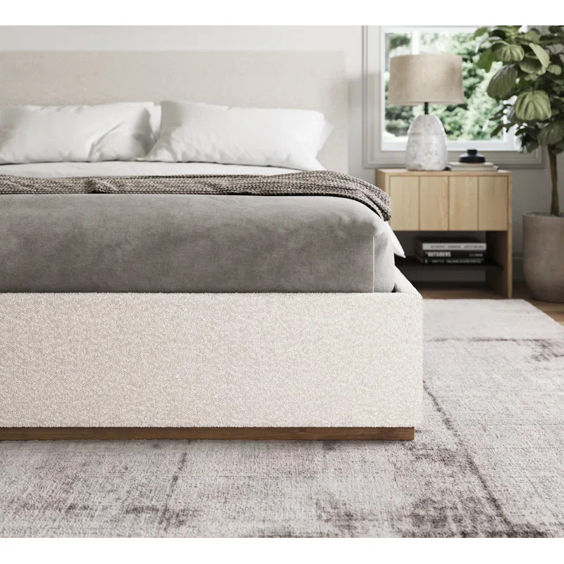 Monaco Upholstered Bed with Soft Corners, Edvards | Wayfair North America