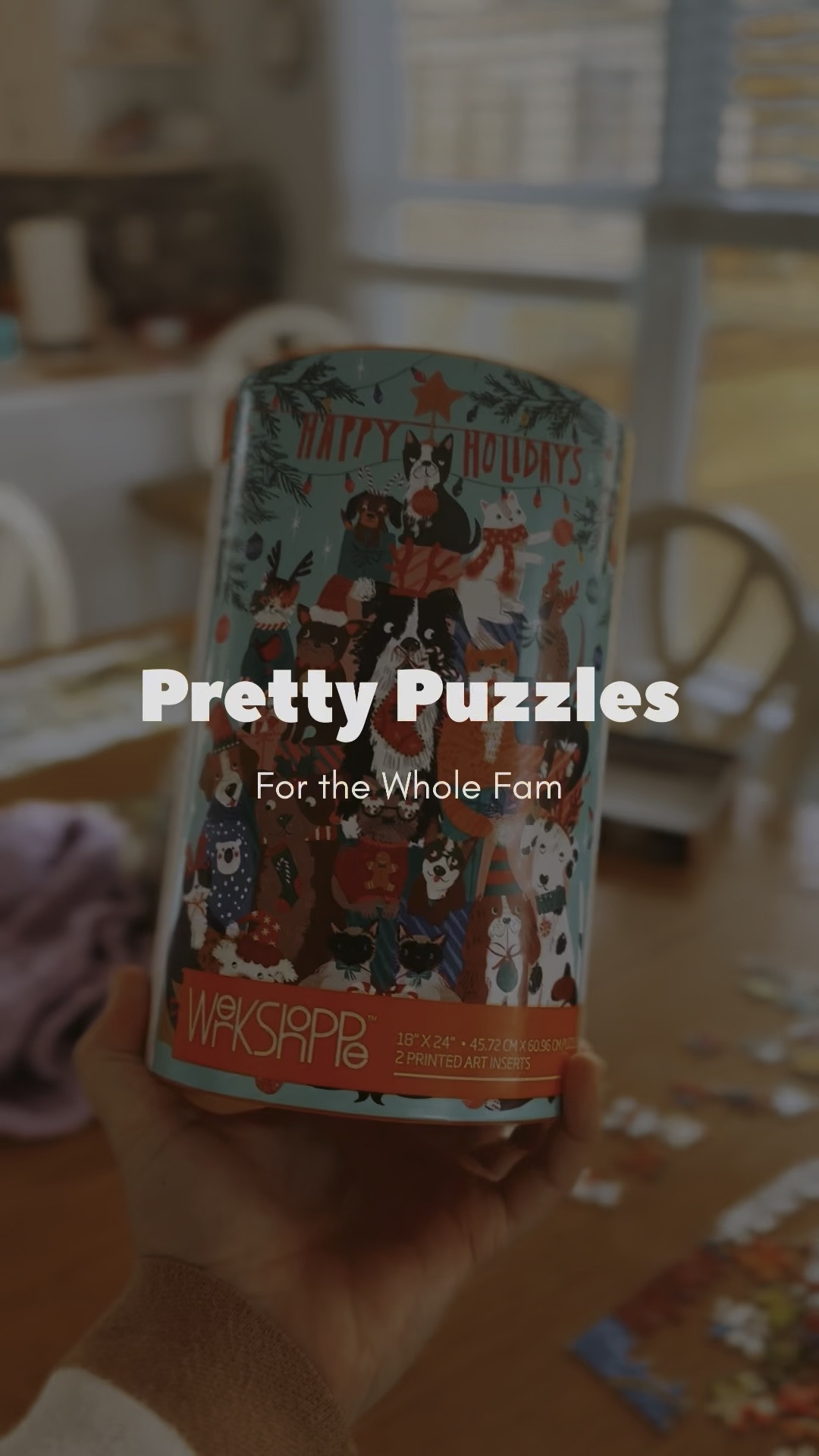 POV: You’re entire fam loves puzzle time, let’s make them cute ☺️.

#familyfriendly #kidlife #puzzles 

#LTKGiftGuide #LTKHoliday #LTKFindsUnder50