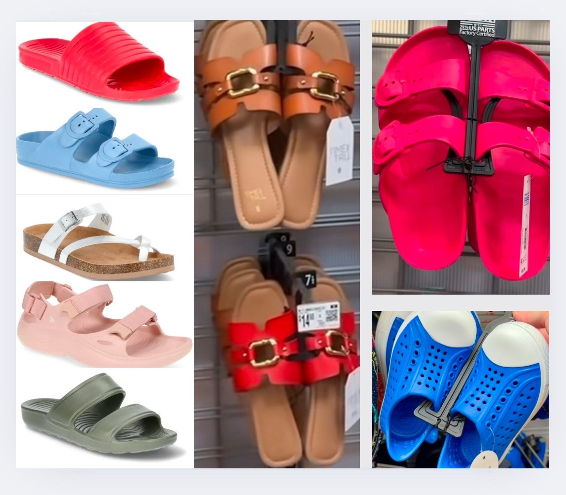#Walmartpartner Comfy & Trending Sandals for the entire Family $10 or less on @Walmart! 

#Walmartfashion #IYWYK 
#Summertime @Walmartfashion 




#LTKFamily #LTKSummerEdit #LTKSaleAlert