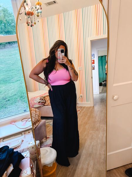 Barbie pink and wide leg pants are a dream together 

Amazon, affordable fashion 

#LTKplussize #LTKxPrime #LTKparties