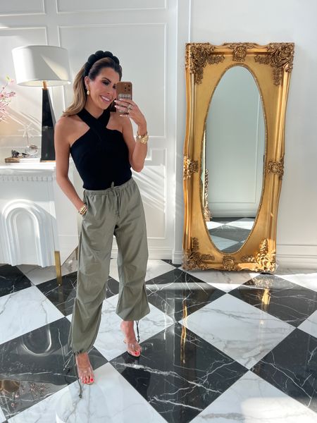 Wearing size XS, wearing size XS in pants. 

Full try on haul on my Instagram stories & will all be saved on my NSALE highlight tab and also on my blog!💛👜👛 

NSALE, Nordstrom anniversary sale 2023, emily ann gemma NSALE picks, best of NSALE, #NSALE, parachute pants, black top, casual outfit ideas, nude heels

#LTKshoecrush #LTKsalealert #LTKxNSale